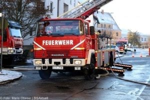 Brand Lauingen in ehemaliger Asylunterkunft