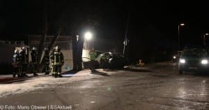 Schwerer Verkehrsunfall in Riedheim Kreis Günzburg