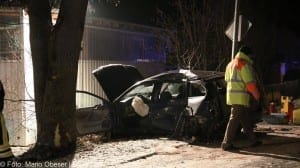Schwerer Verkehrsunfall in Riedheim Kreis Günzburg