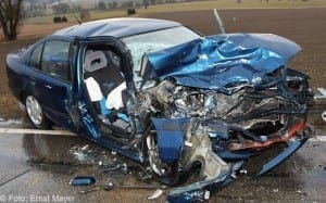 Unfall bei Unterknöringen am 03.02.2017