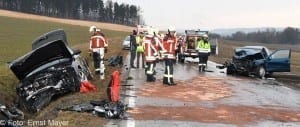 Unfall bei Unterknöringen am 03.02.2017