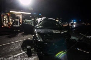 Unfall L1083 bei Heidenheim 18.02.2017