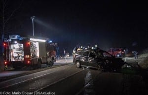 Unfall L1083 bei Heidenheim 18.02.2017