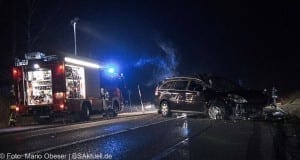 Unfall L1083 bei Heidenheim 18.02.2017
