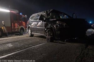 Unfall L1083 bei Heidenheim 18.02.2017