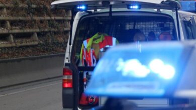 Polizeifahrzeuge Blaulicht