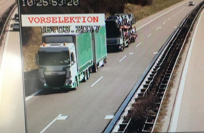 Schwerpunktkontrolle LKW A96 Erkheim