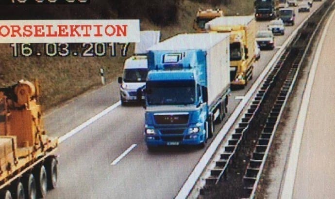 Schwerpunktkontrolle LKW A96 Mindelheim
