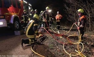 Verkehrsunfall zwischen Neuburg/Kammel und Edelwstetten am 21.03.2017