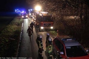 Verkehrsunfall zwischen Neuburg/Kammel und Edelwstetten am 21.03.2017