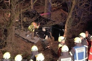 Verkehrsunfall zwischen Neuburg/Kammel und Edelwstetten am 21.03.2017