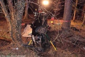 Verkehrsunfall zwischen Neuburg/Kammel und Edelwstetten am 21.03.2017