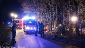 Verkehrsunfall zwischen Neuburg/Kammel und Edelwstetten am 21.03.2017