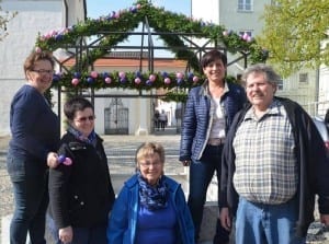 Osterbrunnen in Günzburg 2017