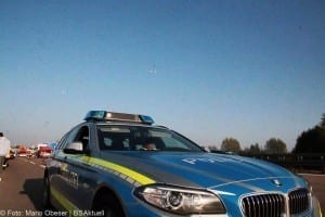 Unfall und Folgeunfall auf A8 bei Burgau am 08042017