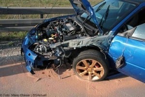 Unfall und Folgeunfall auf A8 bei Burgau am 08042017