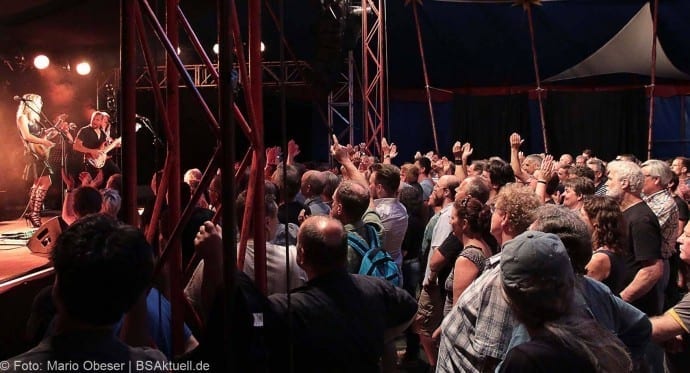Konzert Ana Popovic und Band im UlmerZelt 2017