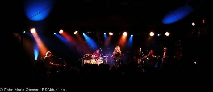 Konzert Ana Popovic und Band im UlmerZelt 2017