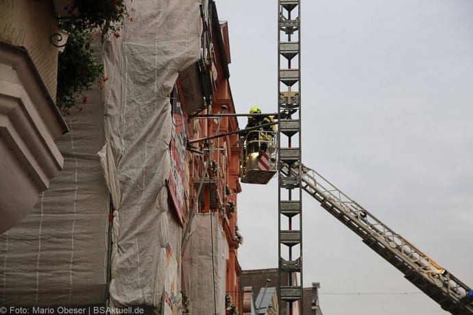 Brand im Rathaus Dillingen Donau am 26.07.2017