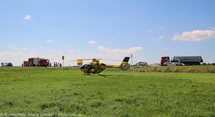 Unfall PKW Motorrad Günzburg-Gundelfingen