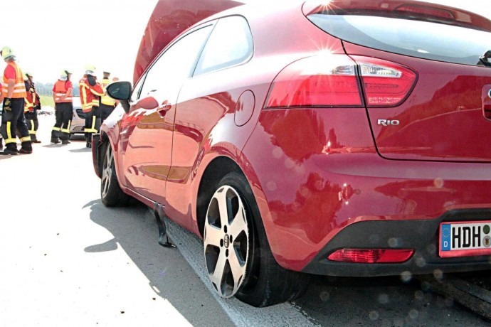 Verkehrsunfall A8 Burgau-Günzburg am 21.07.2017