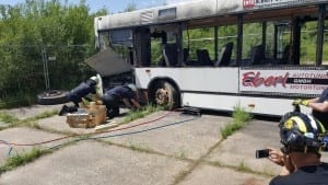 Feuerwehr Guenzburg Fortbildung Schwere Technische Rettung in Abensberg
