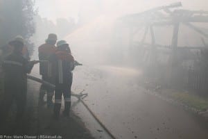 Dinkelscherben - Ortsteil Grünenbaindt Brand Stadel