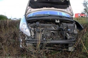 Auffahrunfall Autobahn 8 zwischen Zusmarshausen und Burgau