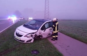Unfall Denzingen-Wasserburg