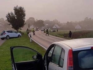 Unfall Denzingen-Wasserburg
