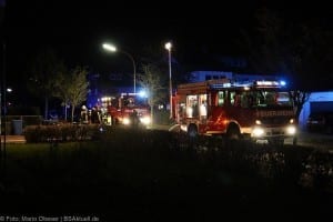 Brand in einem Raum im Keller eines Mehrfamilienhaus in Langenau am 17.09.2017