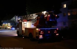 Brand in einem Raum im Keller eines Mehrfamilienhaus in Langenau am 17.09.2017