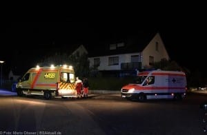 Brand in einem Raum im Keller eines Mehrfamilienhaus in Langenau am 17.09.2017
