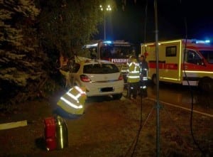 Verkehrsunfall Ortseingang Muttershofen – Kreis Günzburg am 02.09.2017