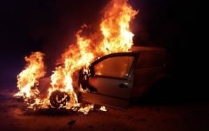 PKW-Brand Lauingen