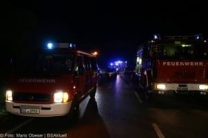 Kreis Günzburg - schwerer Verkehrsunfall B16 bei Ellzee