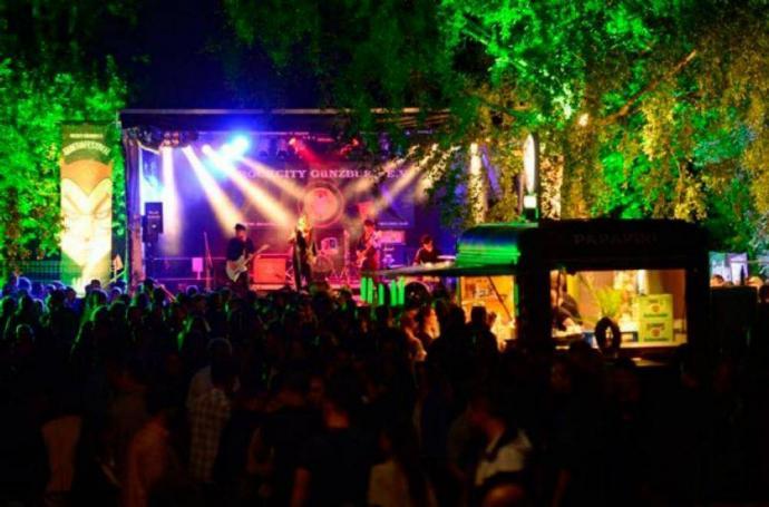 Guntiafest Günzburg Bühne