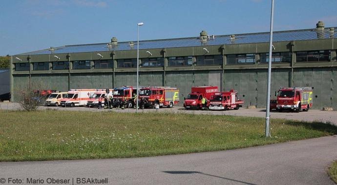 Leipheim - Fund-Sprengung einer Panzerabwehrrakete am 06.07.2018