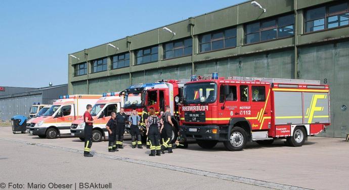 Leipheim - Fund-Sprengung einer Panzerabwehrrakete am 06.07.2018