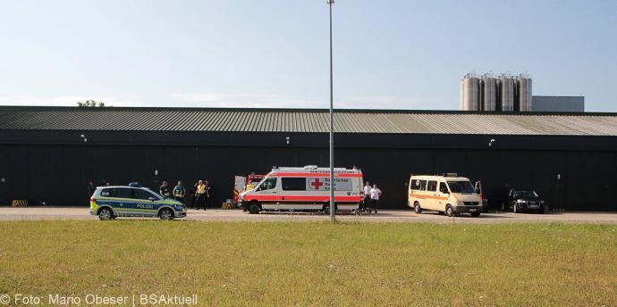 Leipheim - Fund-Sprengung einer Panzerabwehrrakete am 06.07.2018