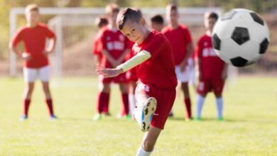 Kinderfussball Fußball