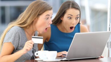 Schnäppchen Frauen Onlineeinkauf