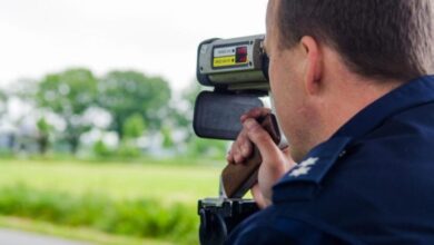 Lasermessung Geschwindigkeit
