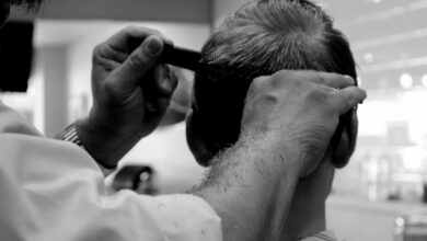 Friseur Haare schneiden