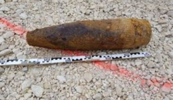 Günzburg Panzergranate