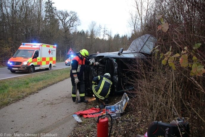 Unfall Autenried – Biberberg 28112019 5