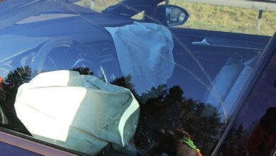 Airbag ausgelöst