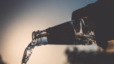 Flasche Trinken