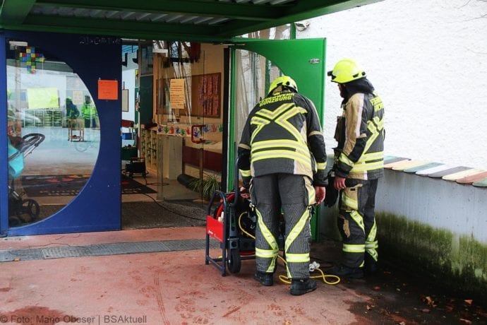 Günzburg Kindergarten Gasaustritt gemeldet 16122019 5