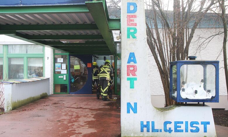 Günzburg Kindergarten Gasaustritt gemeldet 16122019 6